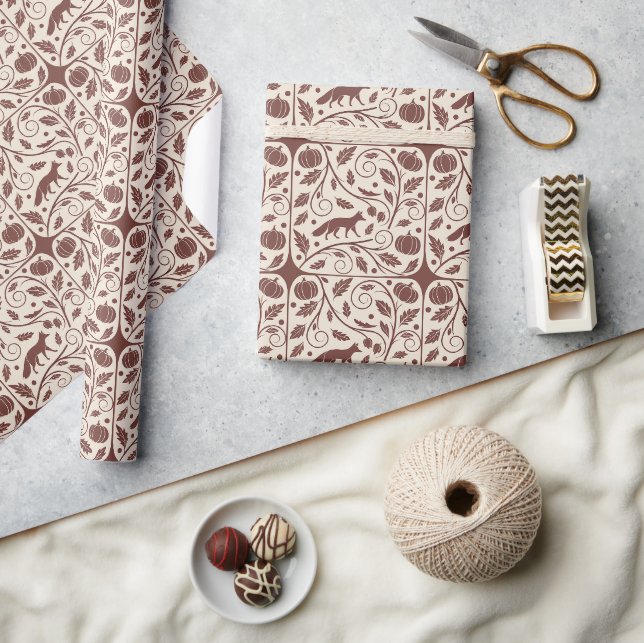 Cosy Autumnal Wrapping Paper (Crafts)