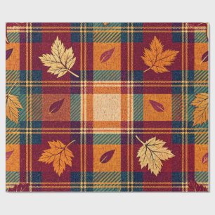 Cosy Autumnal Wrapping Paper