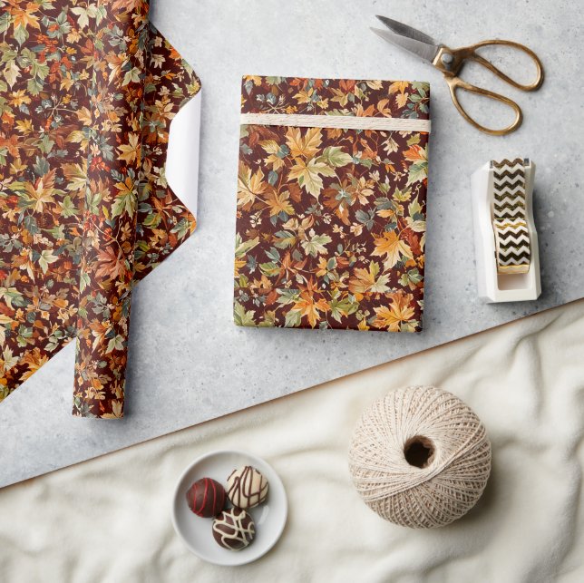 Cosy Autumnal Wrapping Paper (Crafts)