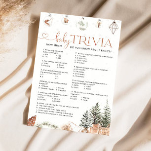 Cosy Baby Trivia Game
