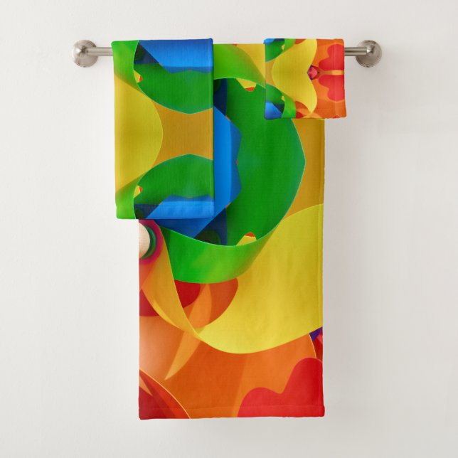"Cosy Bath Towel Collection: Trending Designs!" (Insitu)