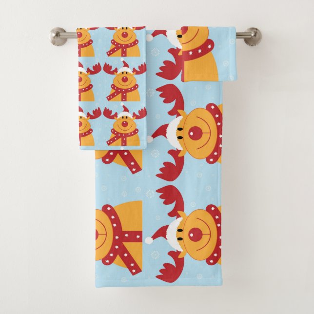 "Cosy Bath Towel Collection: Trending Designs!" (Insitu)