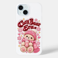 Cosy Bear Era Cute Pink Christmas Coffee Mug