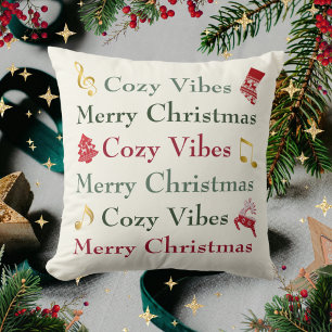 Cosy Bench Cosy Vibes Throw Pillow