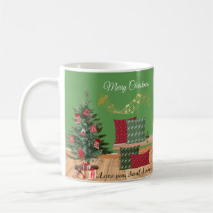Cosy Bench Merry Christmas Mug