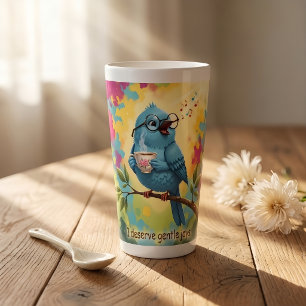 Cosy Bird Coffee Latte Mug