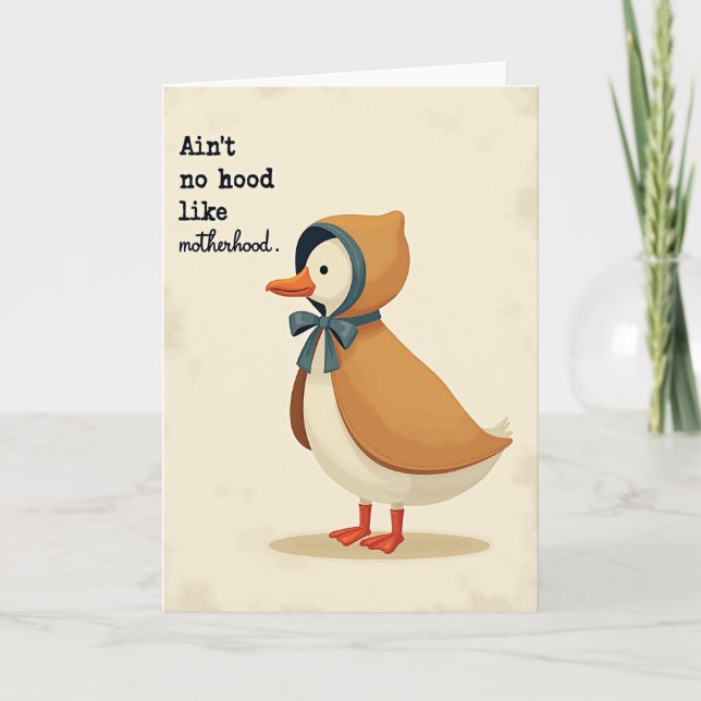 Cosy Bird Mothers Day Card (Front)