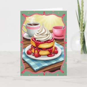 Cosy Birthday Dessert Card