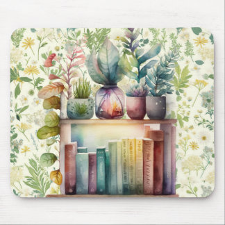 Cosy Book Aesthetic Mouse Pad