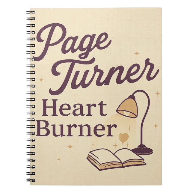 Cosy Book Lover & Mindfulness Notebook (Front)