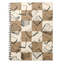 Cosy Book Lover Spiral Notebook