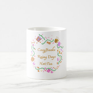 Cosy Books, Rainy Days, Hot Tea Coffee Mug