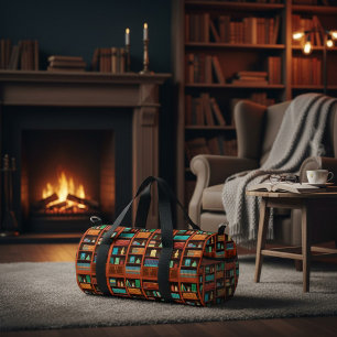 Cosy Bookshelves  Duffle Bag