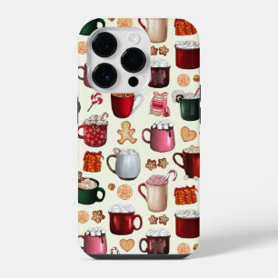 Cosy Cabin Hot Cocoa and Winter Treats iPhone 14 Pro Case