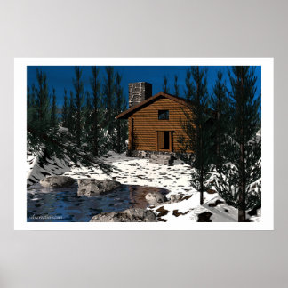 Cosy Cabin Poster
