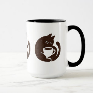Cosy Cat and Coffee Cup