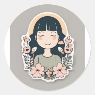 Cosy Cat Nap Sticker