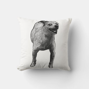 Cosy Chair, Cheerful Pup Cushion