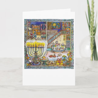 Cosy Chanukah - Greeting Card