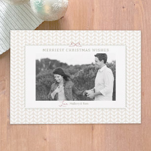 Cosy Christmas 5x7" Photo Card