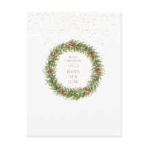 Cosy Christmas atmosphere Folded Greeting Card