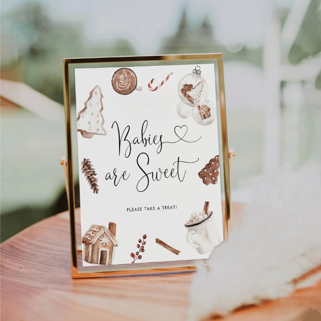 Cosy Christmas Babies Are Sweet Sign (Creator Uploaded)