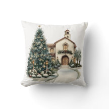 Cosy Christmas Church & Tree