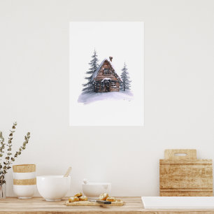 Cosy Christmas Collection   Minimal Holiday Print