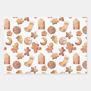 Cosy Christmas cookies Wrapping Paper