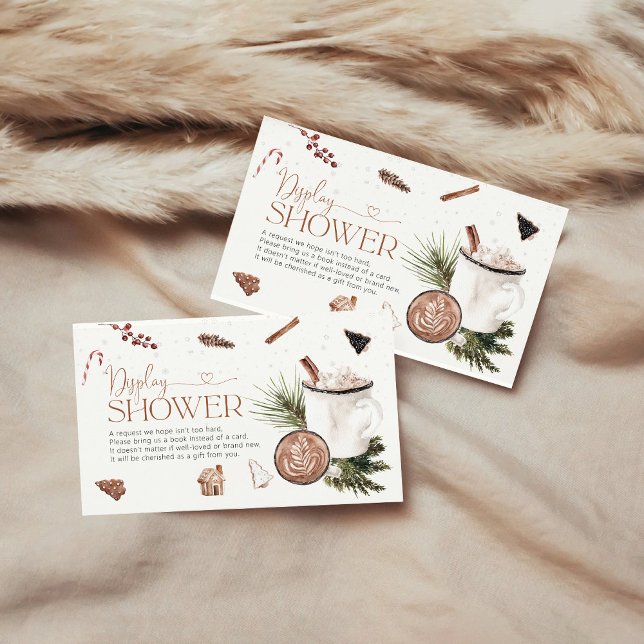 Cosy Christmas Display Shower Enclosure Card (Creator Uploaded)