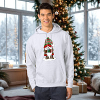 Cosy Christmas Gnome Red Green Winter Cute