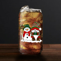 Cosy Christmas Gnome Snowman Winter Holiday Cute