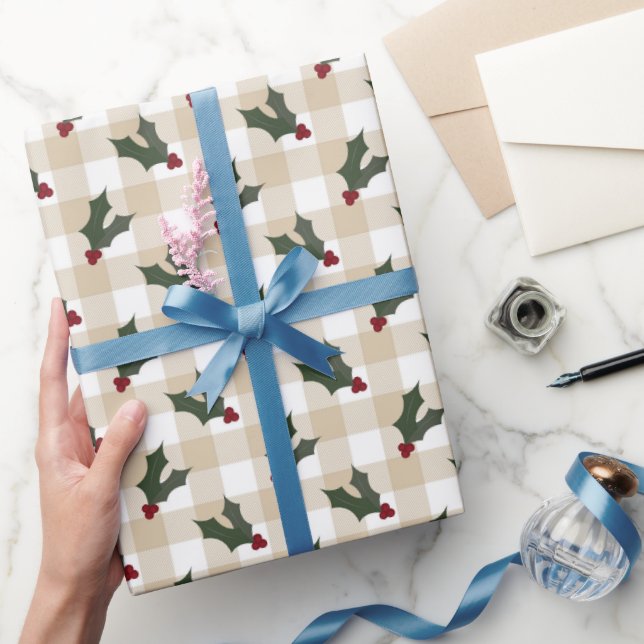 Cosy Christmas Pattern  Wrapping Paper (Gifting)