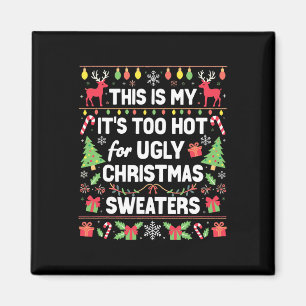 Cosy Christmas Pyjamas For Everyone Funny Xmas Paj Magnet