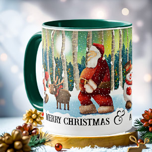 Cosy Christmas Santa Mug