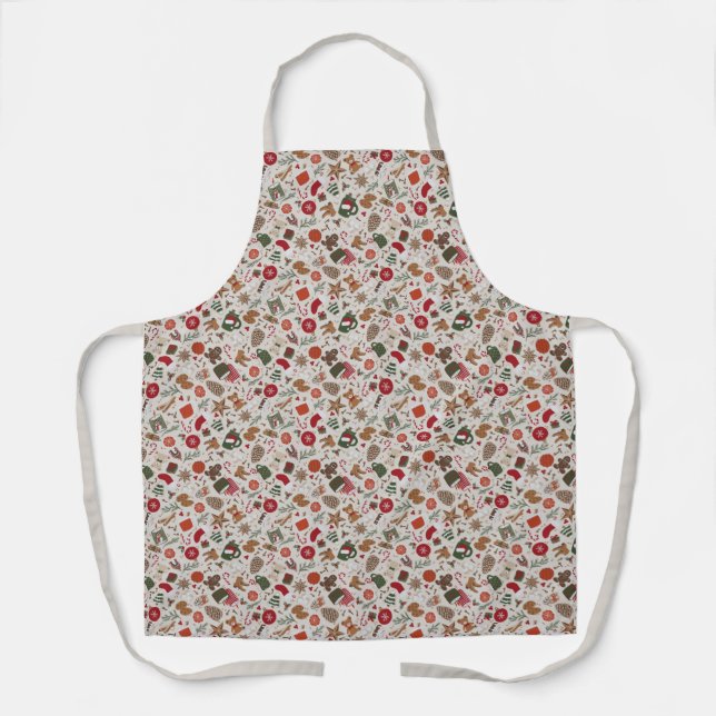 Cosy Christmas & Spice Apron (Front)