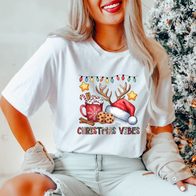 Cosy Christmas Vibes T-Shirt (Creator Uploaded)