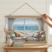 Cosy Coastal Window Seat Cottagecore