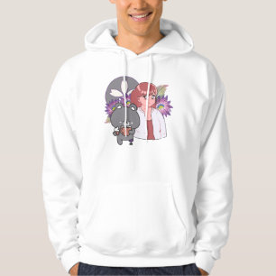 Cosy Coffee & Cute Bear with Prosthetic Leg Hoodie