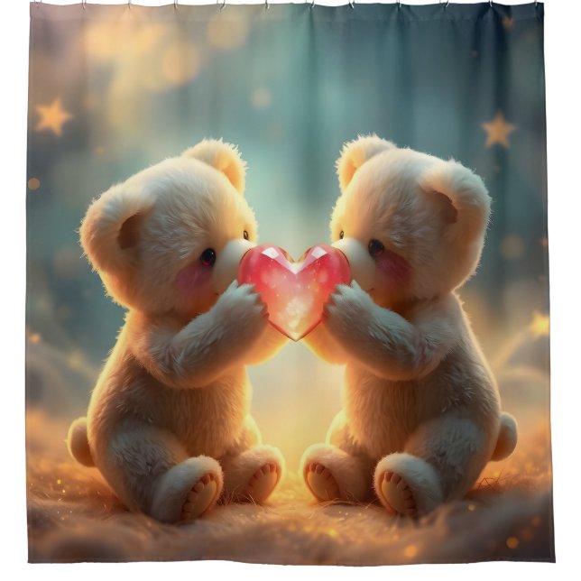 Cosy Companions -  Shower Curtain (Front)