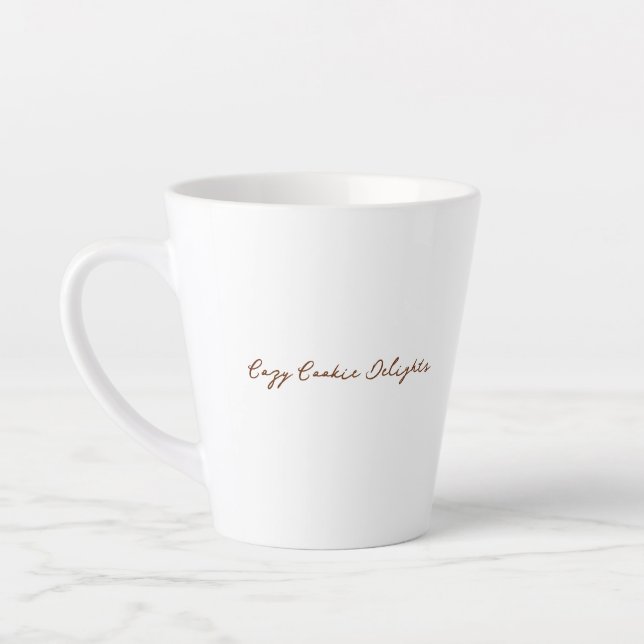Cosy Cookie Delights Latte Mug (Left)