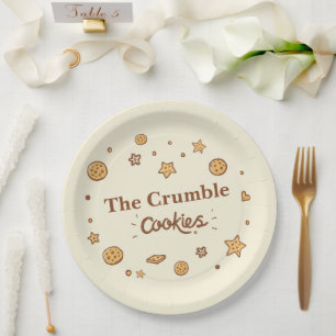 Cosy Cookie Delights Paper Plate
