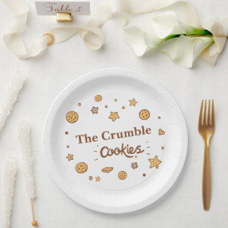 Cosy Cookie Delights Paper Plate