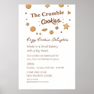 Cosy Cookie Delights Poster