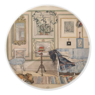 Cosy Corner (by Carl Larsson) Ceramic Knob