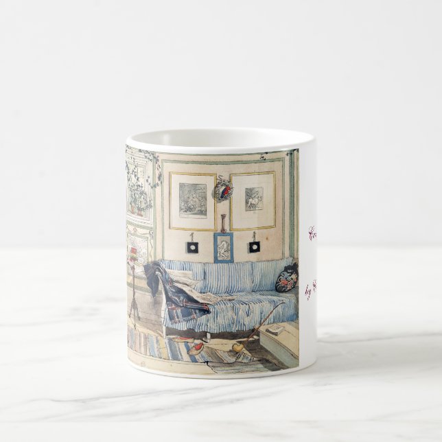 Cosy Corner by Carl Larsson Coffee Mug (Center)