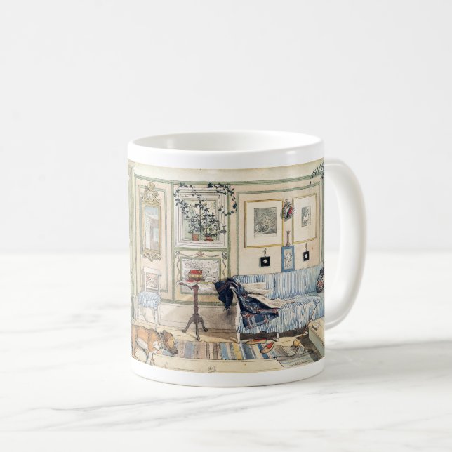 Cosy Corner by Carl Larsson Coffee Mug (Front Right)