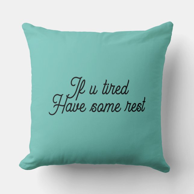 Cosy Corner: Luxe Throw Pillow"Throw Pillow (Front)