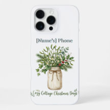 Cosy Cottage Christmas Days Mason Jar Pine
