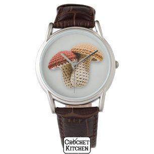 Cosy Cottagecore Crochet Mushroom Fairy Garden  Watch